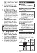 Preview for 70 page of Makita BL1830B Instruction Manual