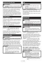 Preview for 72 page of Makita BL1830B Instruction Manual