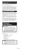 Preview for 74 page of Makita BL1830B Instruction Manual