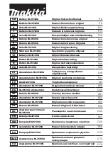 Preview for 1 page of Makita BL36120A Original Instruction Manual