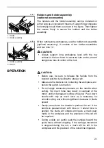 Предварительный просмотр 21 страницы Makita BLS712 Instruction Manual