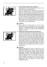 Preview for 22 page of Makita BLS712 Instruction Manual