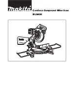 Preview for 1 page of Makita BLS820 Manual