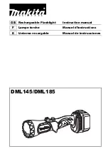 Makita BML185W Instruction Manual предпросмотр