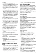 Preview for 7 page of Makita BML800 Instruction Manual