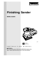 Preview for 1 page of Makita BO4551 Instruction Manual