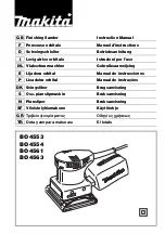 Makita BO4553 Instruction Manual предпросмотр