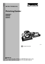 Makita BO4901 Instruction Manual preview