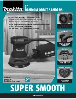 Makita BO5030 Specifications preview