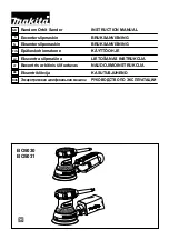 Makita BO5030K Instruction Manual preview