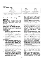 Preview for 2 page of Makita BO5031K Instruction Manual