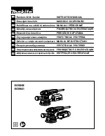 Makita BO5040 Instruction Manual preview