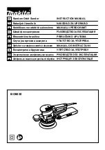 Makita BO6030 Instruction Manual предпросмотр