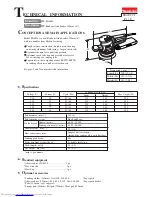 Makita BO6030 Technical Information preview