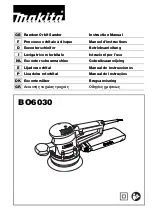 Makita BO6030J Instruction Manual preview