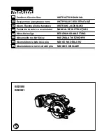 Preview for 1 page of Makita BSS500 Instruction Manual