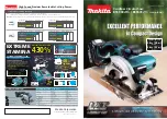 Makita BSS500 Specifications preview
