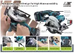 Предварительный просмотр 2 страницы Makita BSS500 Specifications