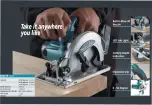 Preview for 2 page of Makita BSS610SK Specifications