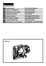 Makita bst110 Instruction Manual preview