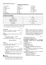 Preview for 3 page of Makita bst110 Instruction Manual
