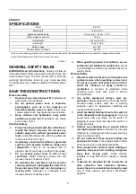 Preview for 2 page of Makita BST221 Instruction Manual