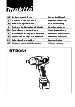 Makita BTD061 Instruction Manual preview