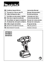 Makita BTD064 Instruction Manual preview