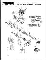 Makita BTD120SA Parts Manual preview