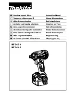 Makita BTD134 Instruction Manual preview