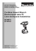 Makita BTW073 Instruction Manual preview