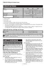 Preview for 2 page of Makita BU02 Instruction Manual