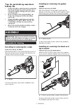 Предварительный просмотр 7 страницы Makita BU02 Instruction Manual