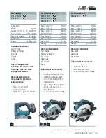 Preview for 13 page of Makita BUB182Z Catalog