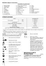 Preview for 6 page of Makita BUR360 Instruction Manual