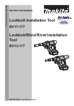 Makita BV17-177 Instruction Manual предпросмотр