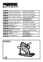 Preview for 1 page of Makita CA5000 Instruction Manual