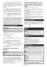 Preview for 38 page of Makita CA5000 Instruction Manual