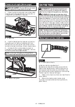 Предварительный просмотр 23 страницы Makita CA5000X Instruction Manual