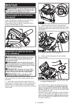 Предварительный просмотр 32 страницы Makita CA5000X Instruction Manual