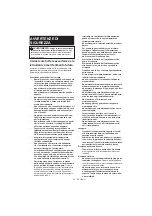 Предварительный просмотр 34 страницы Makita CB100D Instruction Manual