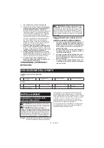 Preview for 36 page of Makita CB100D Instruction Manual