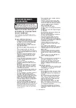 Предварительный просмотр 43 страницы Makita CB100D Instruction Manual