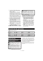 Preview for 54 page of Makita CB100D Instruction Manual