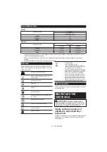 Предварительный просмотр 111 страницы Makita CB100D Instruction Manual