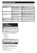 Preview for 15 page of Makita CBU01 Instruction Manual