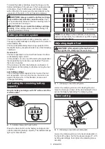 Preview for 6 page of Makita CC02 Instruction Manual