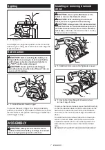 Preview for 7 page of Makita CC02 Instruction Manual