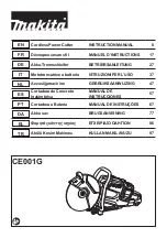 Makita CE001G Instruction Manual preview