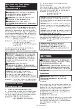 Preview for 34 page of Makita CE001GT202X20 Instruction Manual